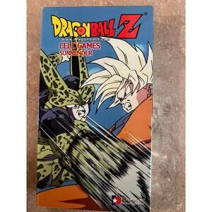 Vintage 2002 Dragonball Z Cell Games - Surrenders VHS